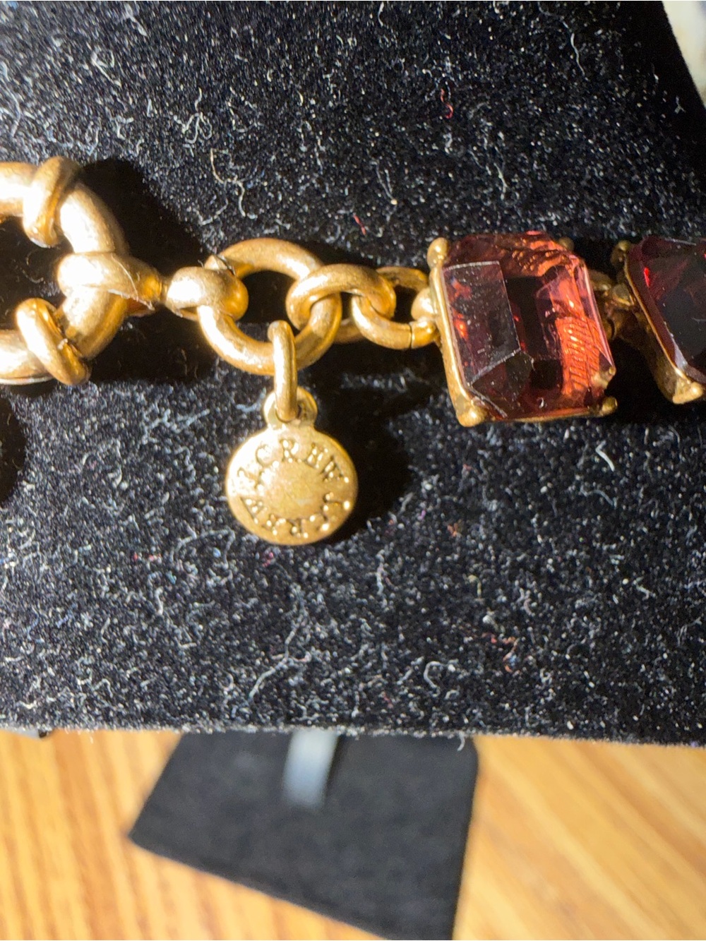 NWOT J. Crew Crystal Statement Necklace - Picture 3 of 3